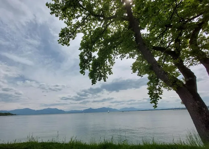 Chiemsee /seeblick/ Netflix Apartman Seeon-Seebruck